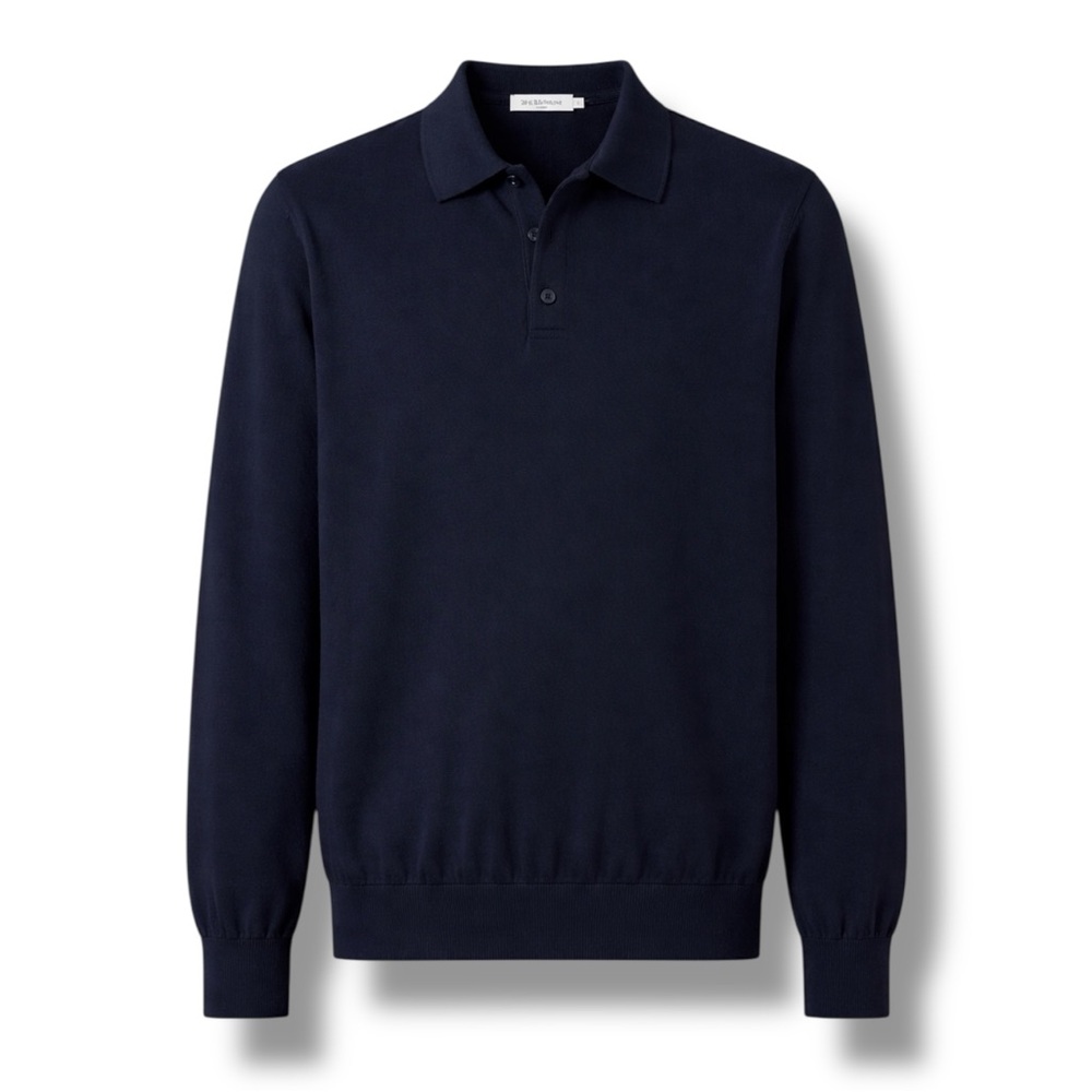 Ben Sherman Long Sleeve Polo Sweater – Men’s Medium